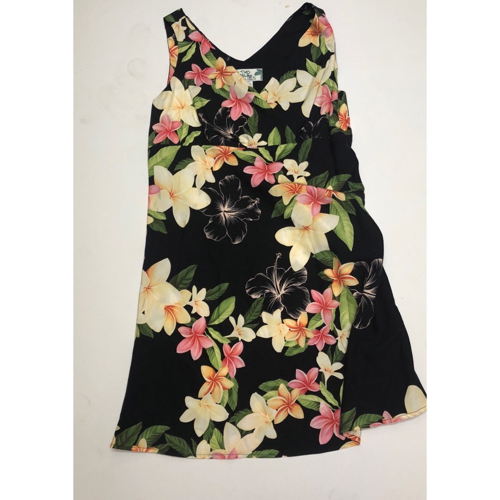 Aloha🌺 Two Palms Made In Hawaii Floral Shift